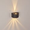 Windhoek Aplique para exterior LED, 2 luces