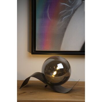 Lucide YONI Lámpara de escritorio Negro, 1 luz