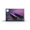 Philips Hue Ambiance White & Color Play Lightbar Set básico doble LED Negro, 2 luces, Cambia de color