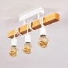 Barbengo Lámpara de Techo Blanca, 3 luces