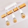 Barbengo Lámpara de Techo Blanca, 3 luces