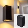 Aplique para exterior Nordborg LED Negro, 2 luces