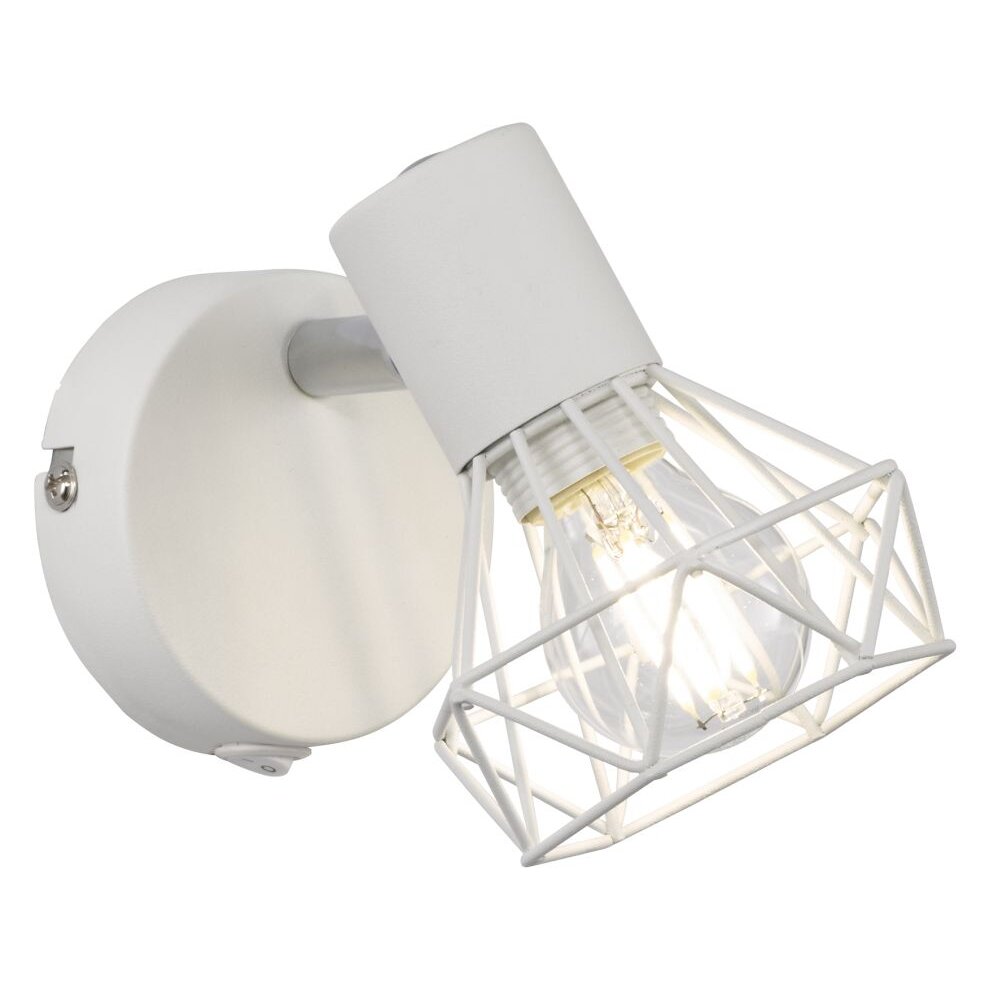Foco de pared Fischer & Honsel Ran Níquel-mate, 1 luz main product photo