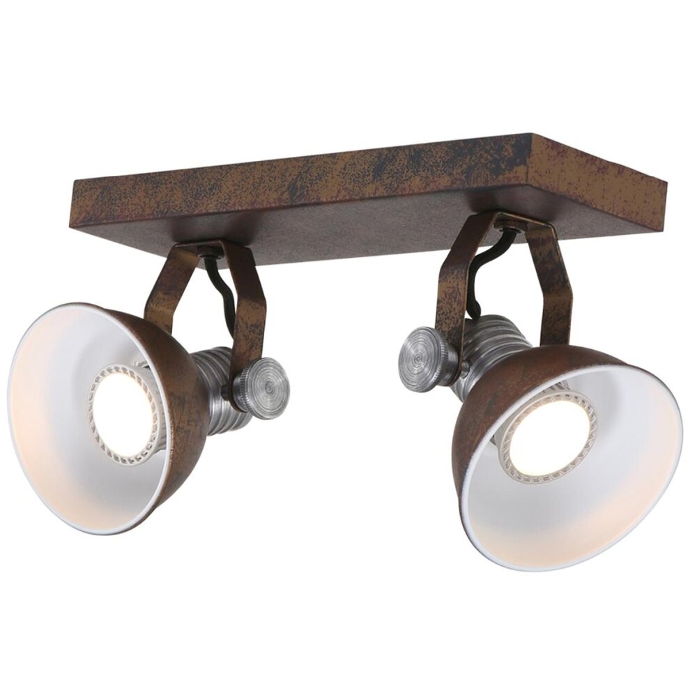 Steinhauer BROOKLY Proyector LED Marrón, 2 luces main product photo