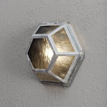 Konstsmide Castor Lámpara de techo o pared Vidrio, 1 luz