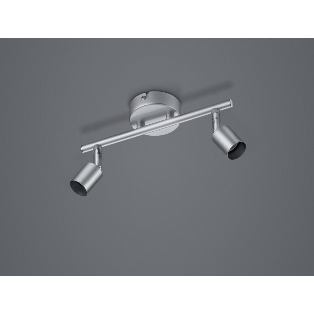 Reality Paris Lámpara de Techo Titanio, 2 luces main product photo