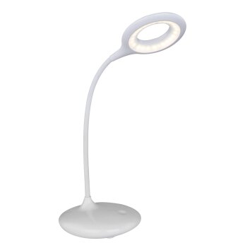 Globo HOLY Lámpara de Mesa LED Blanca, 1 luz