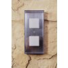 Konstsmide Aplique para exterior LED Acero inoxidable, Gris, 1 luz