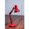 Globo Famous Lámpara de escritorio Rojo, 1 luz