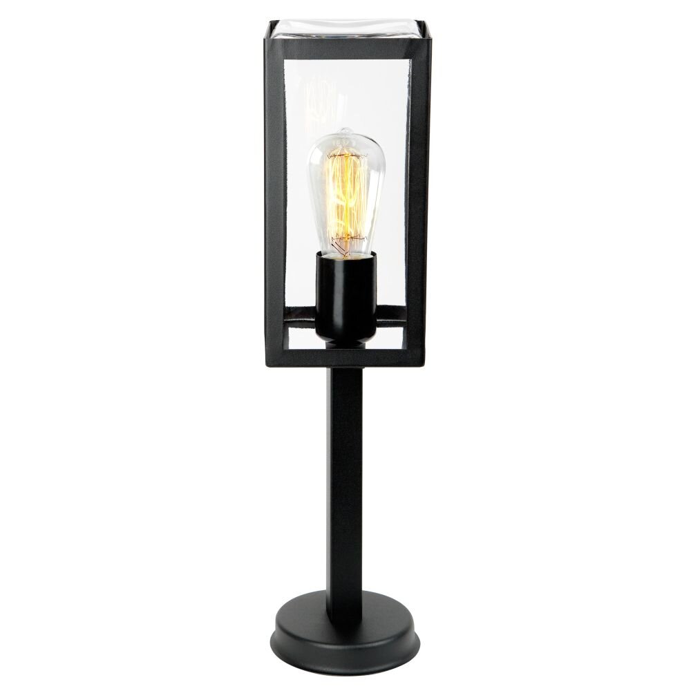 KS Verlichting Huizen Poste de Jardín Negro, 1 luz main product photo