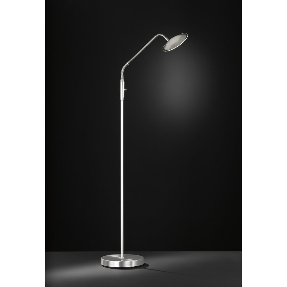 Wofi ORTA Lámpara de Pie LED Níquel-mate, 1 luz main product photo