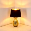 Pina Lámpara de Mesa dorado, 1 luz