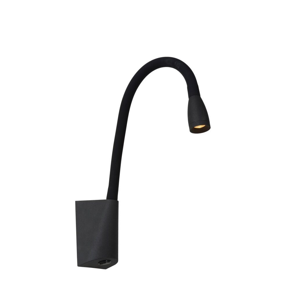 Lucide GALEN-LED Aplique Negro, 1 luz main product photo