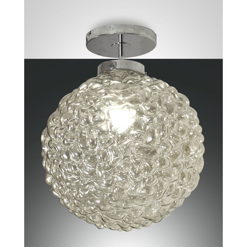 Fabas Luce Ego Lámpara de Techo Cromo, 1 luz main product photo