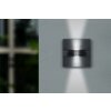 Lutec SPLIT Aplique para exterior LED Antracita, 1 luz