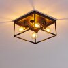 Ryssby Lámpara de Techo Negro, 4 luces