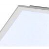 Leuchten-Direkt FLAT Lámpara de techo LED Blanca, 1 luz, Mando a distancia