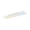 Leuchten-Direkt FLAT Lámpara de techo LED Blanca, 1 luz, Mando a distancia