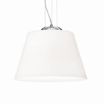 Ideal Lux CYLINDER Lámpara Colgante Cromo, 1 luz