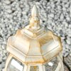 Lentua Poste de Jardín dorado, Blanca, 1 luz