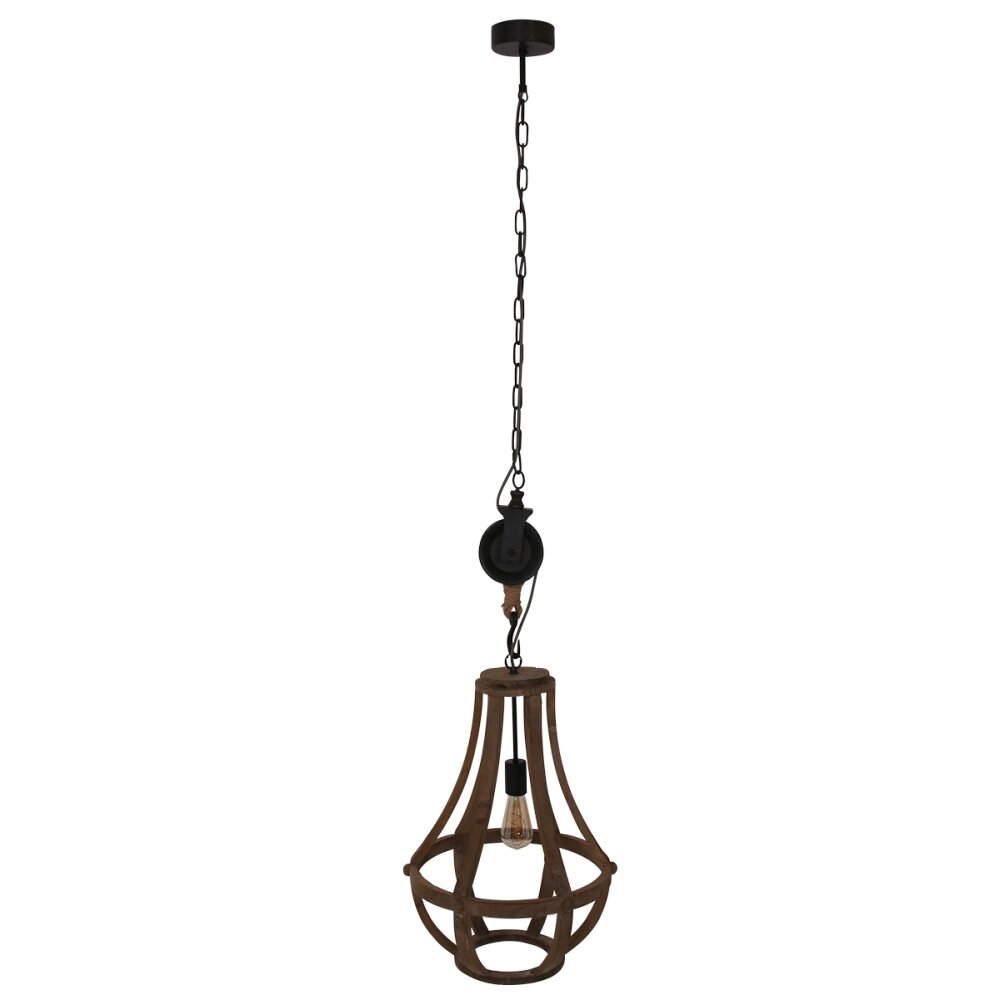 Steinhauer liberty bell Lámpara Colgante Marrón, 1 luz main product photo