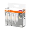 Osram LED E14 4,5 Watt 2700 Kelvin 470 Lumen Paquete de 3