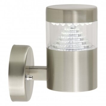 Brilliant Avon Aplique para exterior LED Acero inoxidable, 1 luz