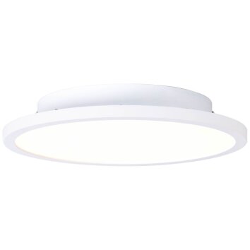 Brilliant Buffi Lámpara de Techo Amarillo, Blanca, 1 luz