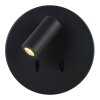 Aplique Lucide BENTJER LED Negro, 1 luz