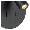 Aplique Lucide BENTJER LED Negro, 1 luz