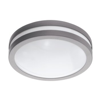 Eglo connect LOCANA Lámpara de Techo LED Plata, 1 luz