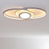 Chunky Lámpara de Techo LED Plata, 1 luz