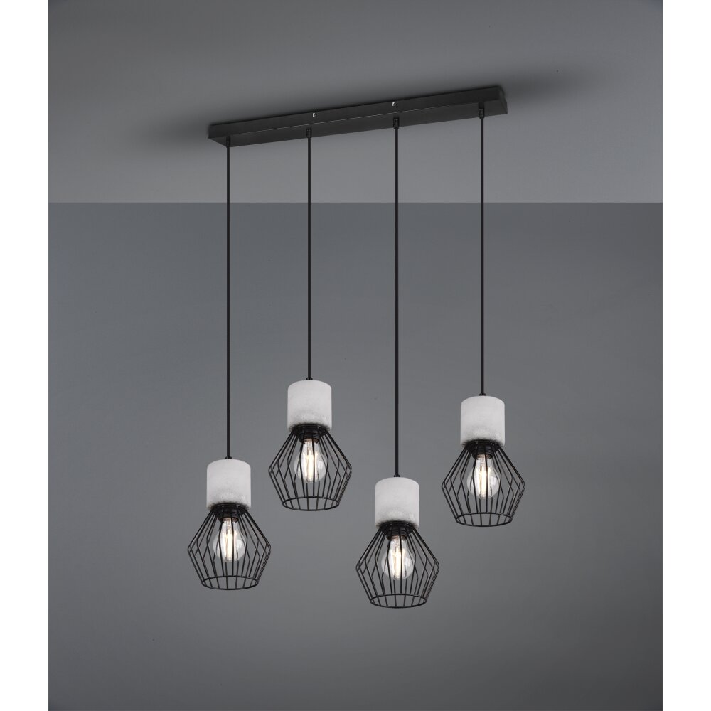 Trio Jamiro Lámpara Colgante Negro, 4 luces main product photo
