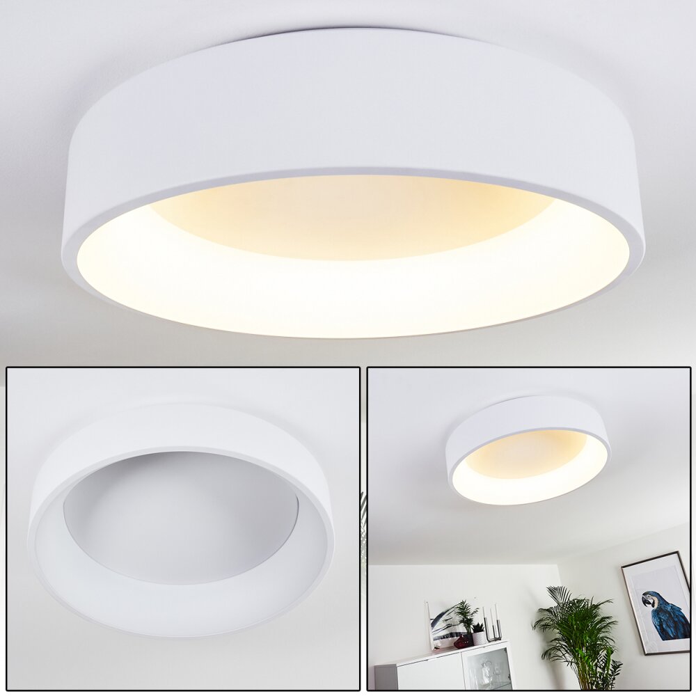 Kampala Lámpara de Techo LED Blanca, 1 luz main product photo