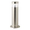 Brilliant Avon Poste de jardin LED Acero inoxidable, 1 luz