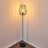 Luano Lámpara de Pie Negro, 1 luz