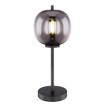 Lámpara de Mesa Globo BLACKY Negro, 1 luz