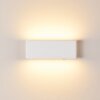 Mosambik Aplique LED Blanca, 1 luz