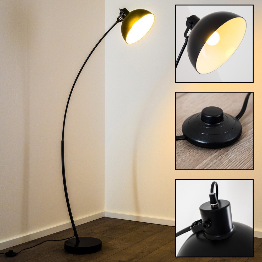 Reality Recife Lámpara de pie Negro, 1 luz main product photo