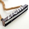 Bangui Lámpara Colgante Marrón, Negro, 3 luces