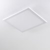 Bankura Lámpara de Techo LED Blanca, 1 luz, Mando a distancia, Cambia de color