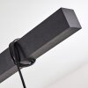 Barbengo Lámpara Colgante Negro, 6 luces