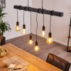 Barbengo Lámpara Colgante Negro, 6 luces