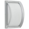 Albert 6389 Aplique para exterior LED Plata, 1 luz