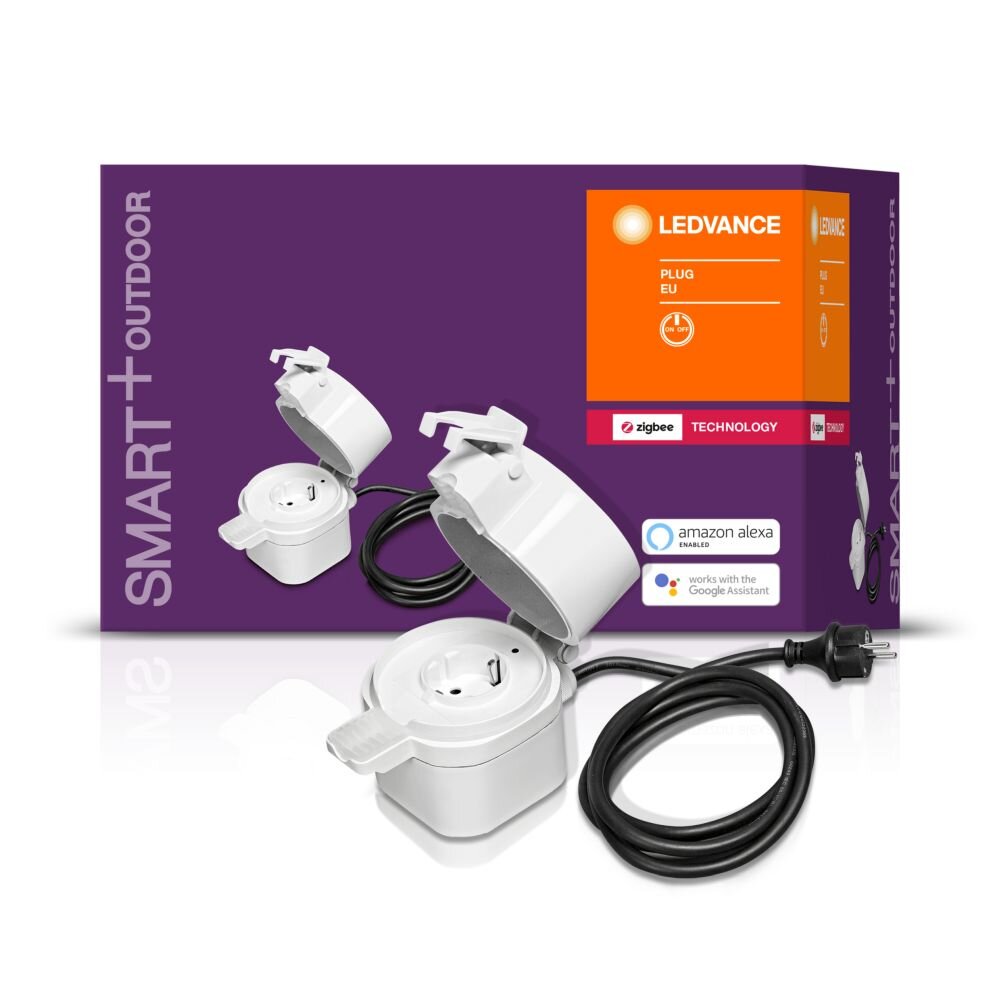 LEDVANCE SMART+ Enchufe de exterior Blanca main product photo