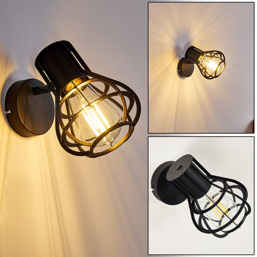 Gainesville Aplique Negro, 1 luz main product photo