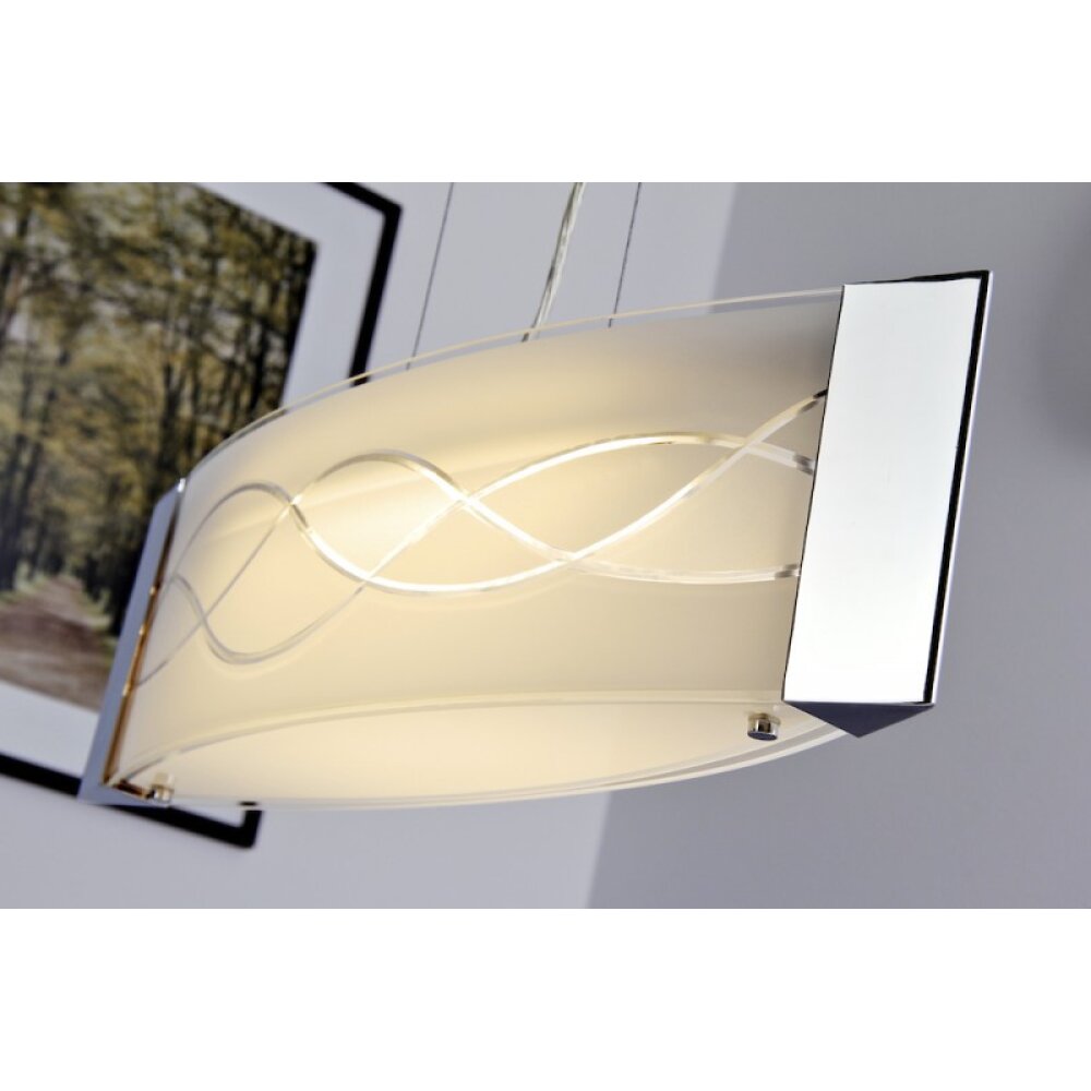 Datong Lámpara colgante LED Aluminio, Cromo, 1 luz main product photo