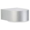 Albert 233 Aplique para exterior LED Plata, 1 luz