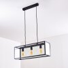 Moatize Lámpara Colgante Negro, 3 luces