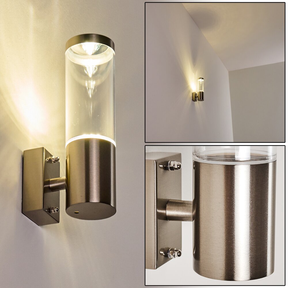 Noreaz Aplique para exterior Cromo, 1 luz main product photo